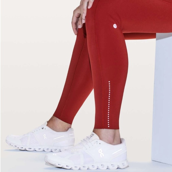 SOLD | NWOT lululemon Fast & Free 28" (Sport Red) - Picture 3 of 8